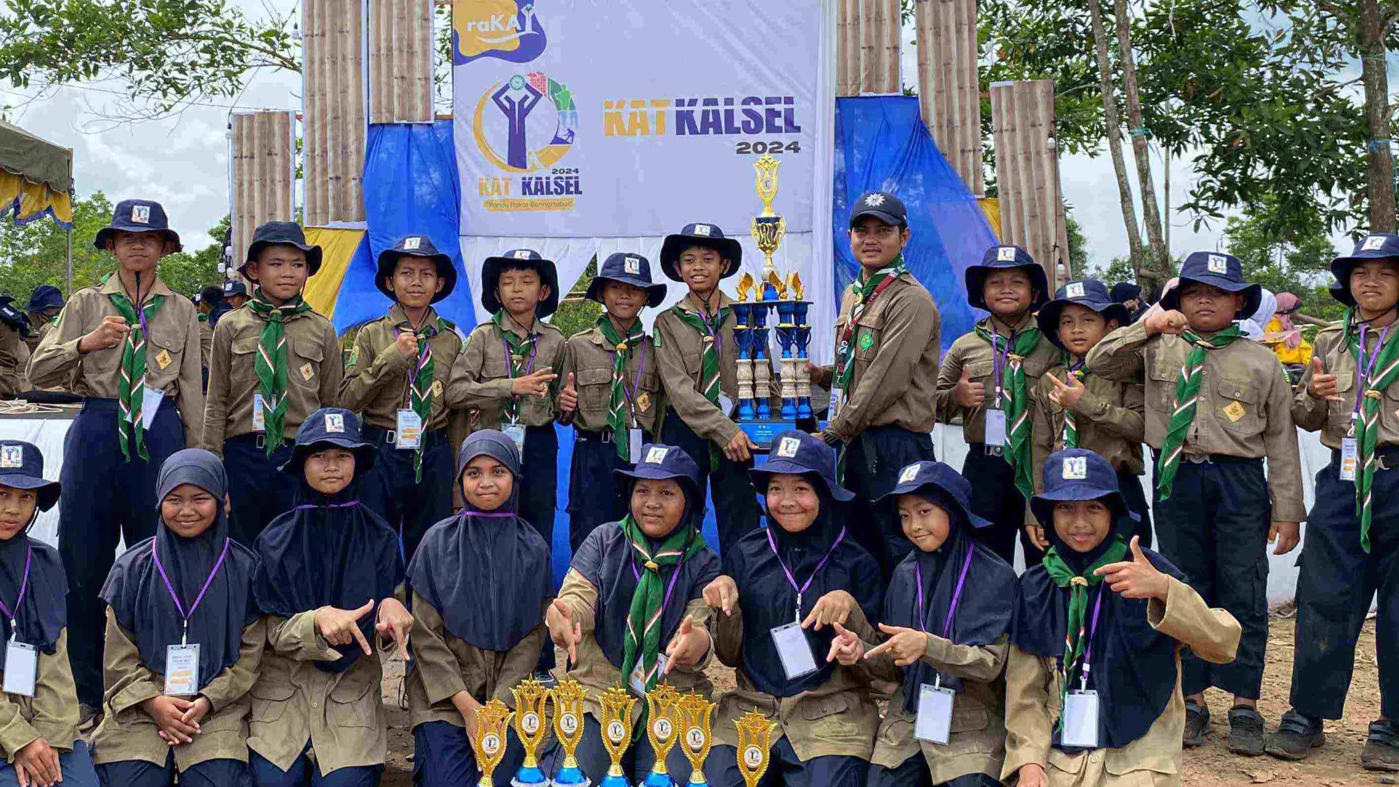 SD Alam Muhammadiyah Martapura Kembali Raih Juara Umum di Kemah Akhir Tahun Se-Kalsel Hizbul Wathan