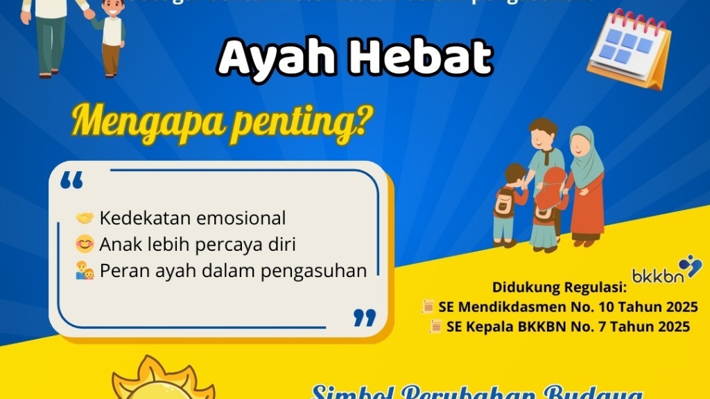 Sambut Hari Pertama Sekolah, SD Almira Ajak Para Ayah Antar Anak: Wujudkan #AyahHebat dalam Pengasuhan