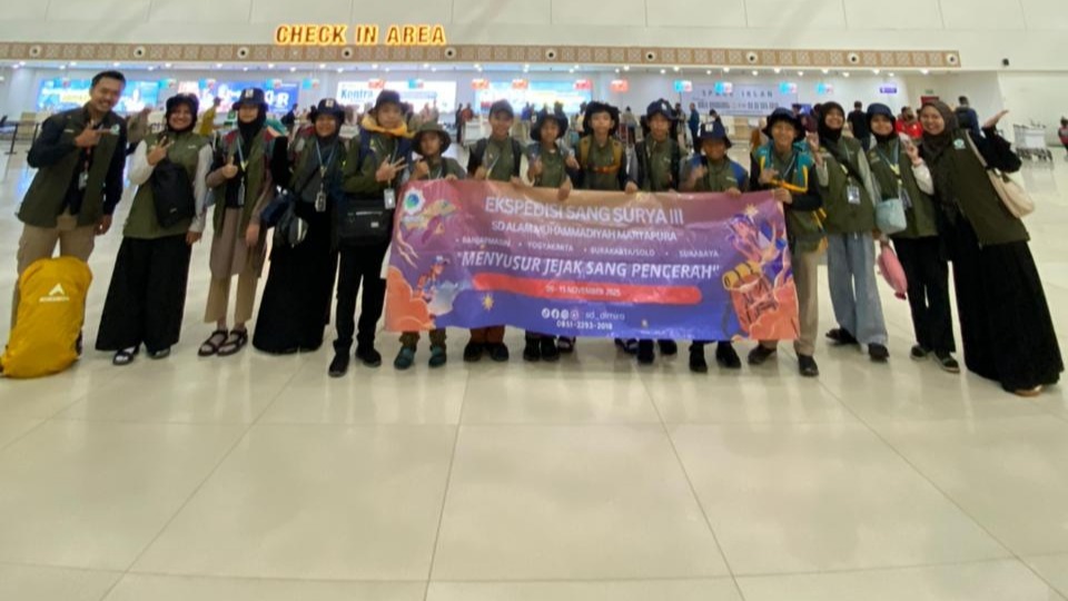 Ekspedisi Sang Surya SD Alam Muhammadiyah Martapura: Menjelajah Pulau Jawa dan Menelusuri Jejak Muhammadiyah